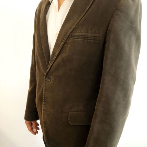 CEDARWOOD STATE men's double-breasted brown jacket like new