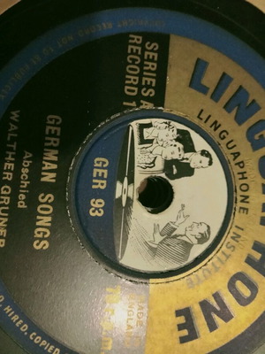Linguaphone 78 RPM German Songs record set new