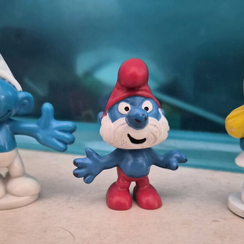 Peyo Smurfs figures used, set of 3