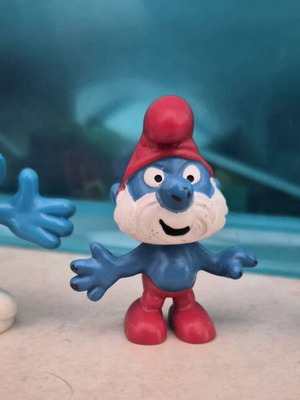 Peyo Smurfs figures used, set of 3