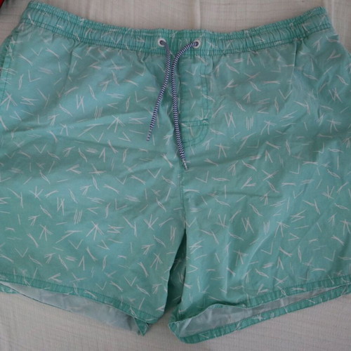 Firefly swim shorts size L like new, turquoise