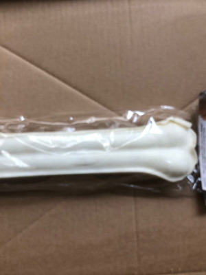 Pet Camelot solid calcium bone from bovine leather 25.40cm 210gr new