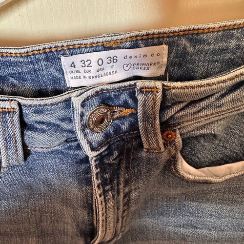 Primark women's skinny jeans like new, blue, size XXS 32 4