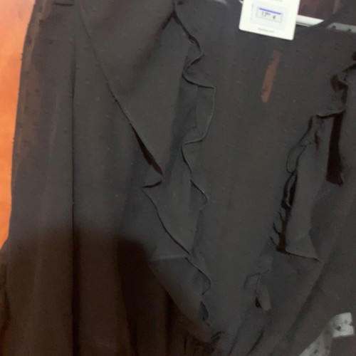 Bershka blouse L new, black