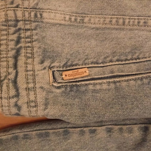 Attrattivo denim jacket size Medium like new, blue