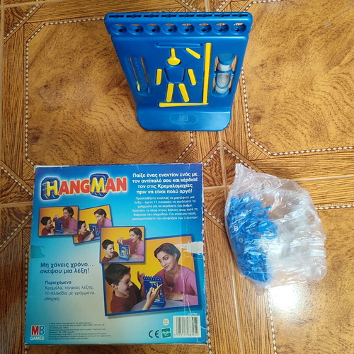 Hangman board game for kids vintage like new