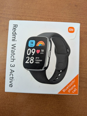 Smartwatch Redmi Watch 3 Active σαν καινούργιο με λουράκι αντοχής