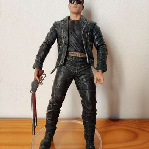 NECA Terminator 2 Judgement Day T-800 (Pescadero Escape) action figure used