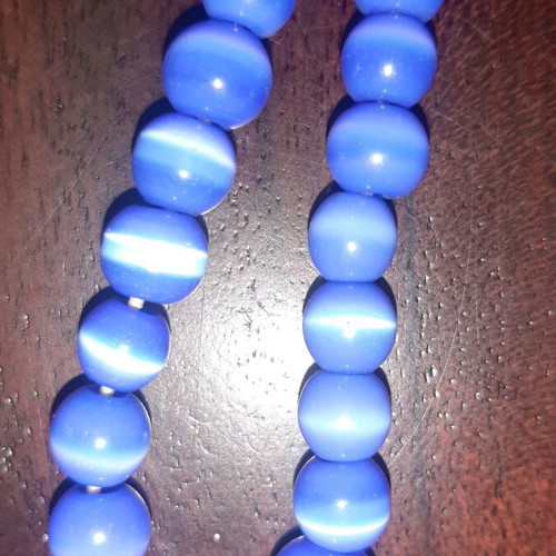 Bracelet used, blue adjustable for all wrists