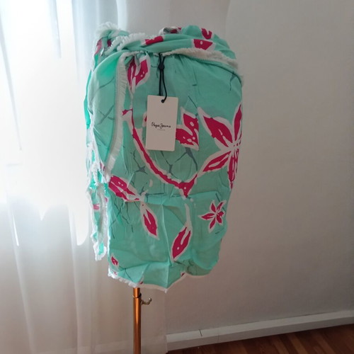 Pepe Jeans pareo skirt new, size S/M, colorful cotton