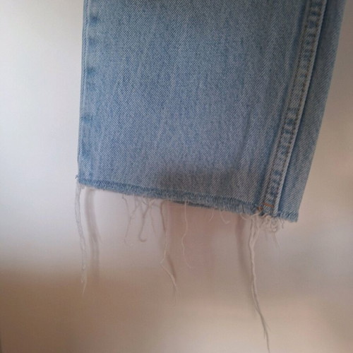ZARA high-waisted straight jeans 36 like new, blue