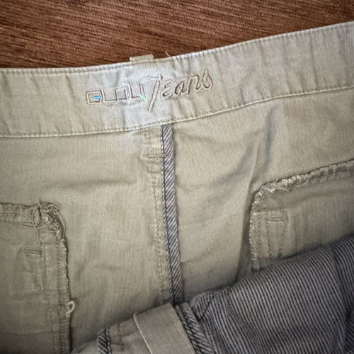 Glo men's cotton chino pants XL, khaki olive