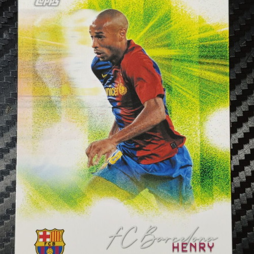 Topps FC Barcelona Thierry Henry Base Card #30