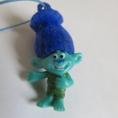 Dreaworks Trolls figures used, pack of 5, Chupa Chups with 2016 catalog