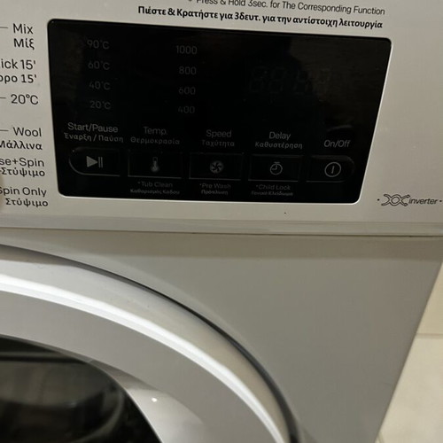 Princess WMBA6PFAR Washing Machine 6kg like new