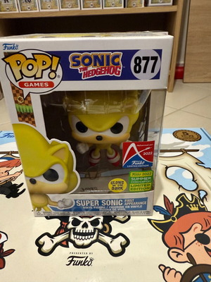 Funko Pop! Games Sonic The Hedgehog Super Sonic 877 σαν καινούργιο