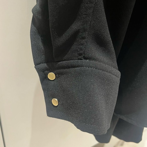 Black fabric set Zara used, size Large