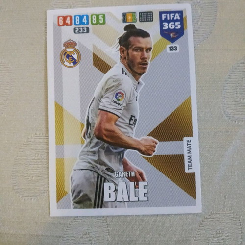 Gareth Bale collectible card new 2020-21 Panini