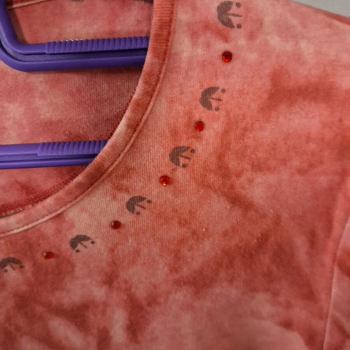 Pink mako blouse like new