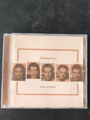 Boyzone Where We Belong CD used, pop