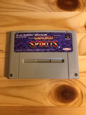 Super Famicom Samurai Spirits used Nintendo game