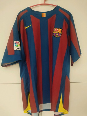Barcelona Larsson appearance + banner