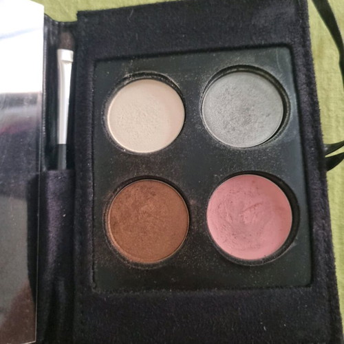 Lancome vintage eyeshadow palette used, Carnet de Velours