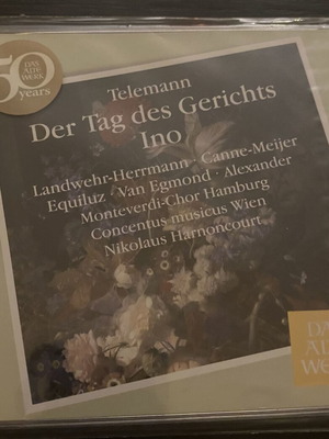 Georg Philipp Telemann Der Tag Des Gerichts Ino CD used, classical