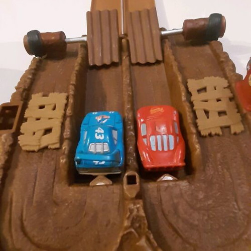 Race track used with McQueen and King