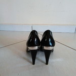 Roberto Botella patent leather black pumps size 37 like new