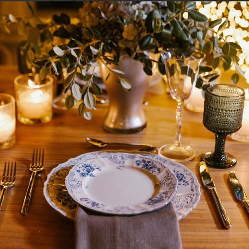 Bernadotte Blue Flowers dinnerware set 20 pieces new