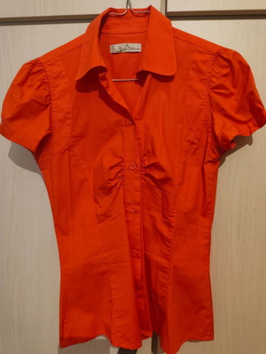 Zara shirt small size, watermelon color, like new