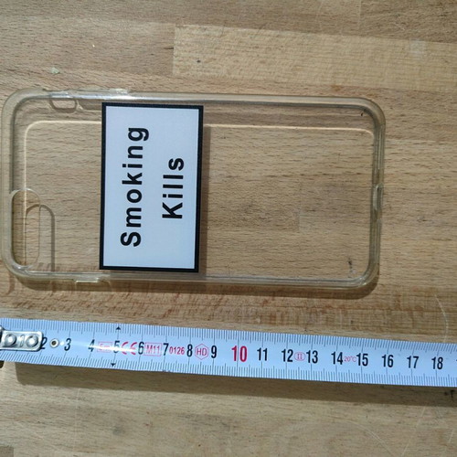 iPhone 7 Plus case used, Smoking Kills
