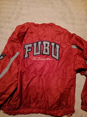 Vintage red FUBU jacket L used