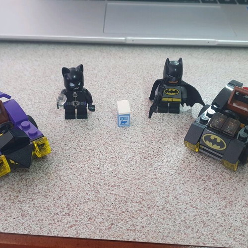 Lego 76061 Mighty Micros Super Heroes Batman vs Catwoman used