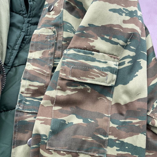 Military jacket forest color new type medium used 2024