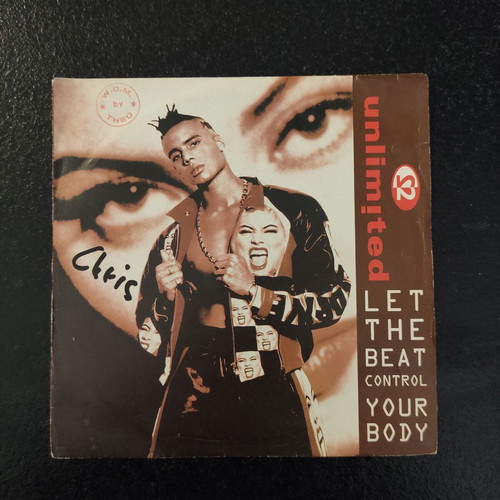 2 Unlimited Let The Beat Control Your Body 7″ vinyl single used, original UK 1994