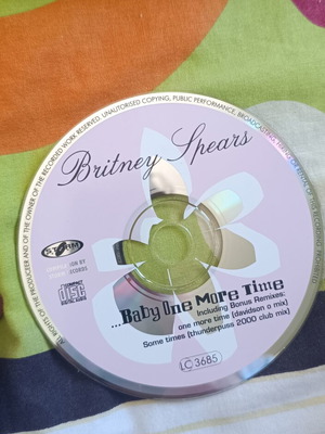 Britney Spears Baby One More Time CD unofficial German edition used