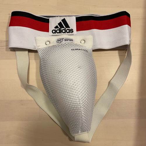 Adidas groin guard men's/teen like new, size Small