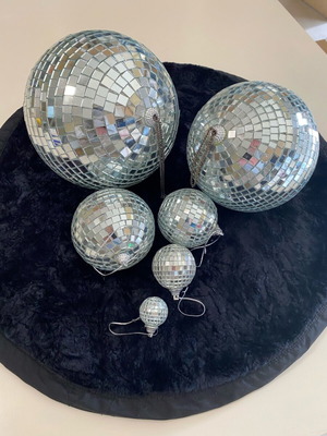 Disco balls new, pack of 20 pieces