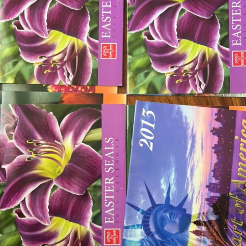Vintage calendars new, pack of 13 with stunning photos