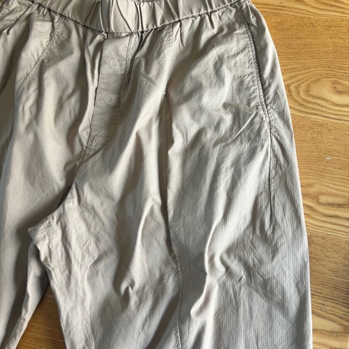 COS oversized men's beige cotton pants, size L
