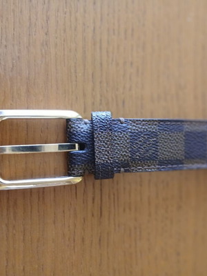 Ζώνη Louis Vuitton μεταχειρισμένη, καφέ, μέγεθος 100