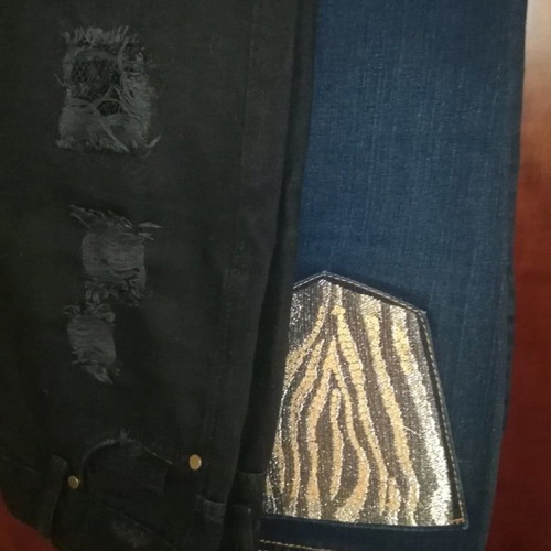 Women's jeans used, size medium slim, set of 2