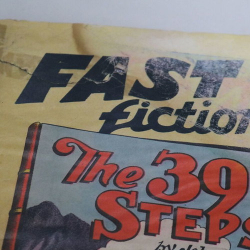 Fast Fiction #4 comic used, The 39 Steps by John Buchan