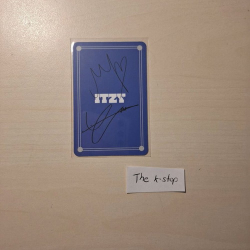 Kpop Itzy Yuna Chaeryeong photocard new