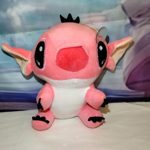 Lilo & Stitch Angel plush toy used, 18 cm