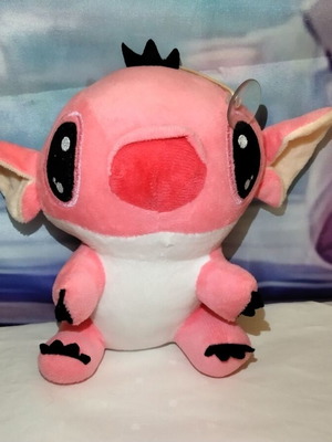 Lilo & Stitch Angel plush toy used, 18 cm