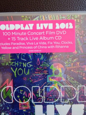 Coldplay Live CD + DVD new, sealed