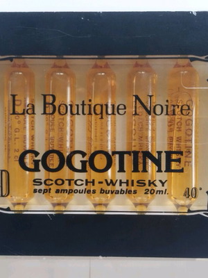 Κασετίνα Gogotine whisky σαν καινούργιο, συλλεκτική vintage 1970's